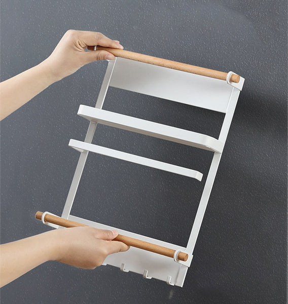 Magnet Shelf Organiser - Little Home Hacks