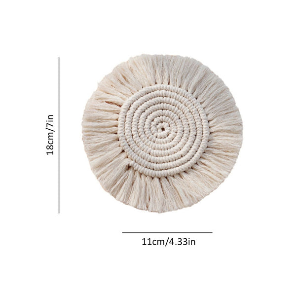Creative Cotton Braid Coaster