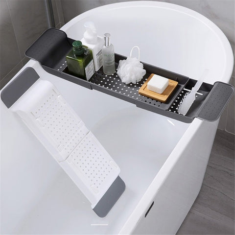 Extendable Bathtub Tray